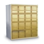 View 16-Door Rear Load Brass Mailbox